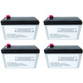 BTI SP12-9-T2-4PK-BTI 12V 9A SEALED LEAD ACID BATTERY (4 PACK)