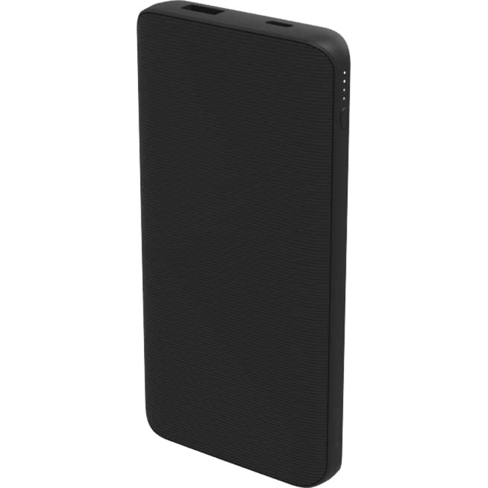 mophie power boost 10K mAh Portable battery USB-A and USB-C inputs - Black