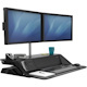 Fellowes Lotus™ DX Sit-Stand Workstation - Black