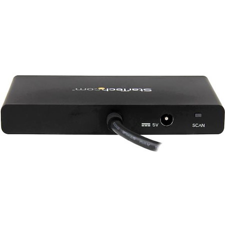 StarTech.com 4-Port DisplayPort 1.2 Splitter, DisplayPort to 4x DP Multi-Monitor Adapter, Quad 1080p 60Hz Computer MST Hub, Windows Only~4-Port Multi Monitor Adapter, DisplayPort 1.2 MST Hub, 4x 1080p, DP Video Splitter for Extended Desktop Mode, Windows Only