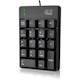 Adesso AKB-601UB Keypad - Cable Connectivity - USB Interface - English (US) - Black