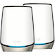 Netgear Orbi RBK862S Wi-Fi 6 IEEE 802.11ax Ethernet Wireless Router