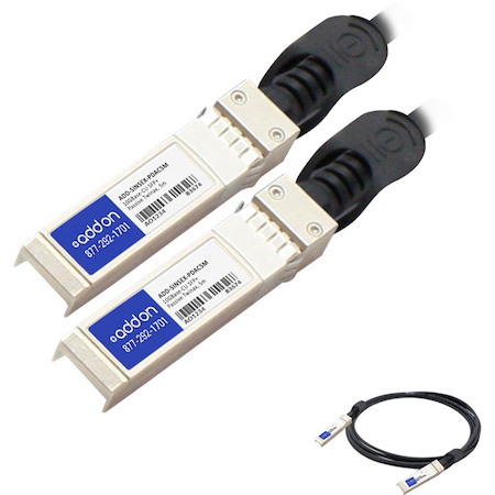 AddOn Intel® XDACBL5M to Extreme Networks® 10306 Compatible TAA Compliant 10GBase-CU SFP+ to SFP+ Direct Attach Cable (Passive Twinax, 5m)