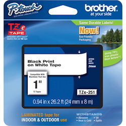 Brother TZe Laminated Tape