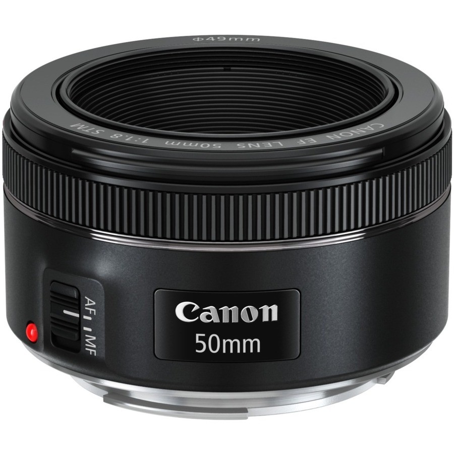 Canon - 50 mmf/1.8 - Full Frame Sensor - Telephoto Fixed Lens for Canon EF