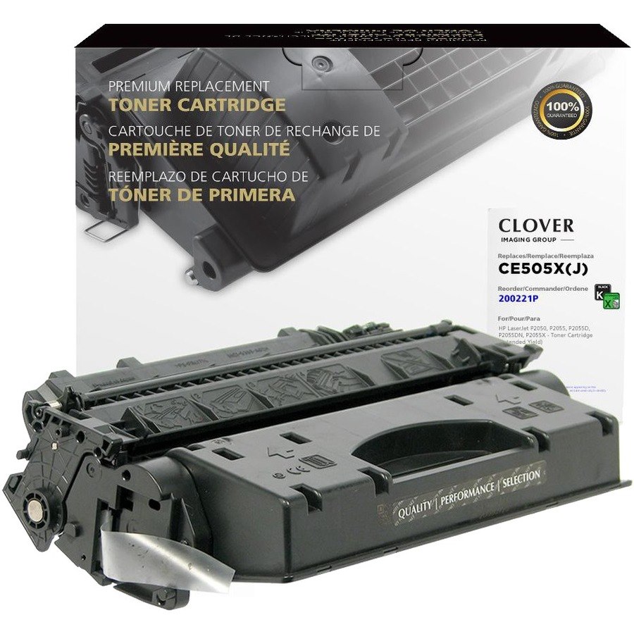 Clover Imaging Remanufactured Extended Yield Toner Cartridge for HP CE505X