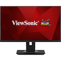 ViewSonic VG2755 27 Inch IPS 1080p Monitor with USB C 3.1, HDMI, DisplayPort, VGA and 40 Degree Tilt Ergonomics for Home and Office