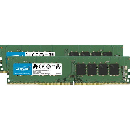 Micron 64GB (2 x 32GB) DDR4 SDRAM Memory Kit