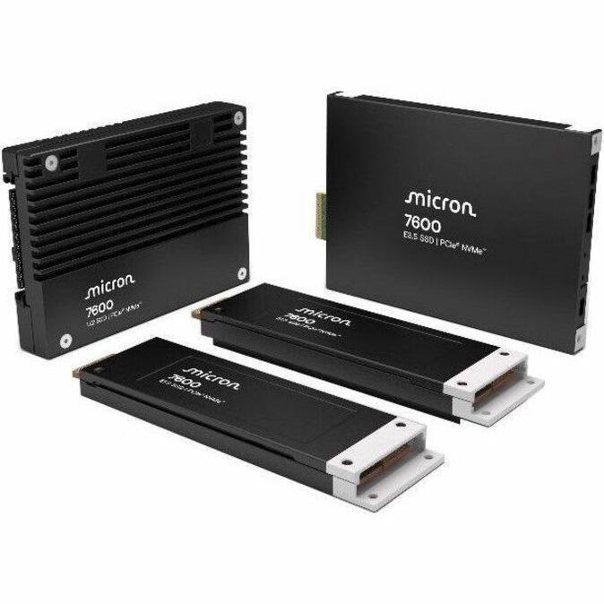 Micron 7600 MAX 3.20 TB Solid State Drive - 2.5" Internal - U.2 (PCI Express NVMe 5.0 x4) - Mixed Use - TAA Compliant