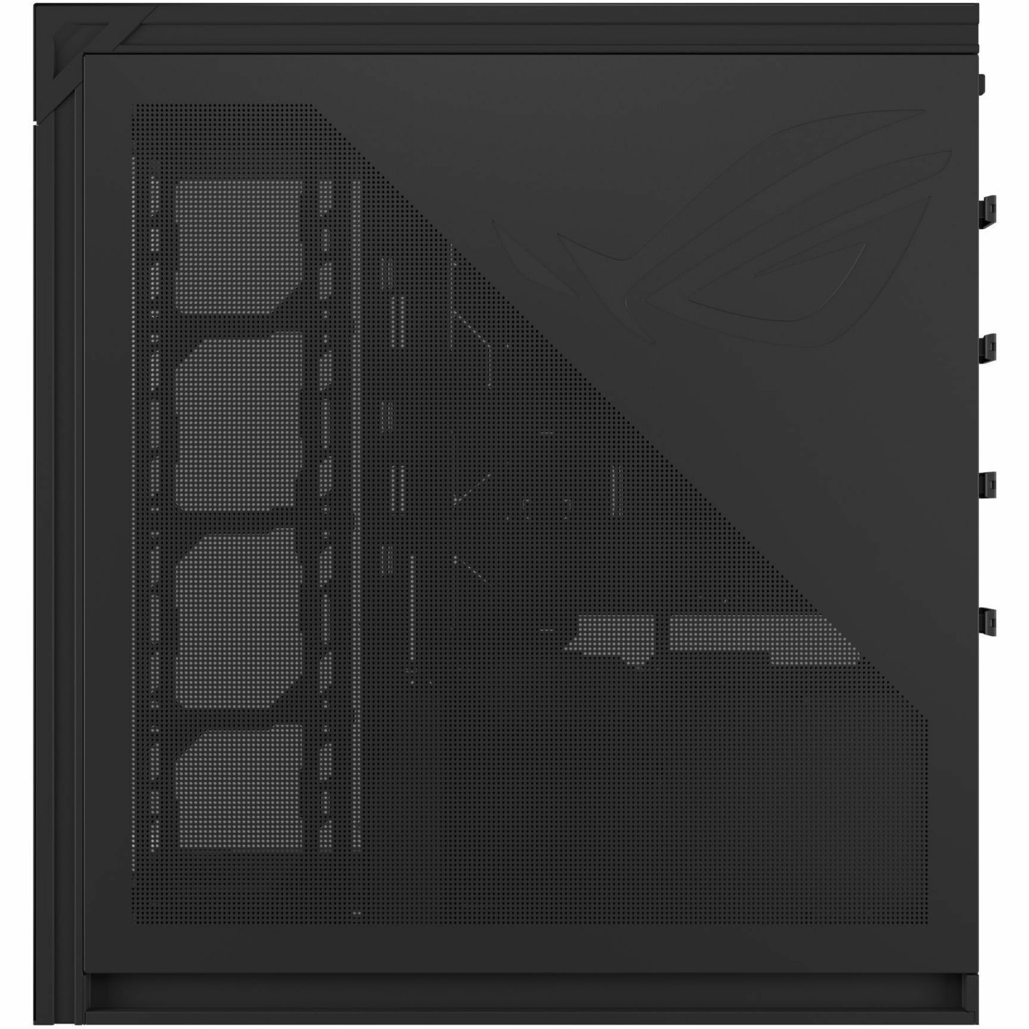 Asus ROG ROG Cronox Gaming Computer Case - EATX, ATX Motherboard Supported - Full-tower - Tempered Glass, Aluminium - Black