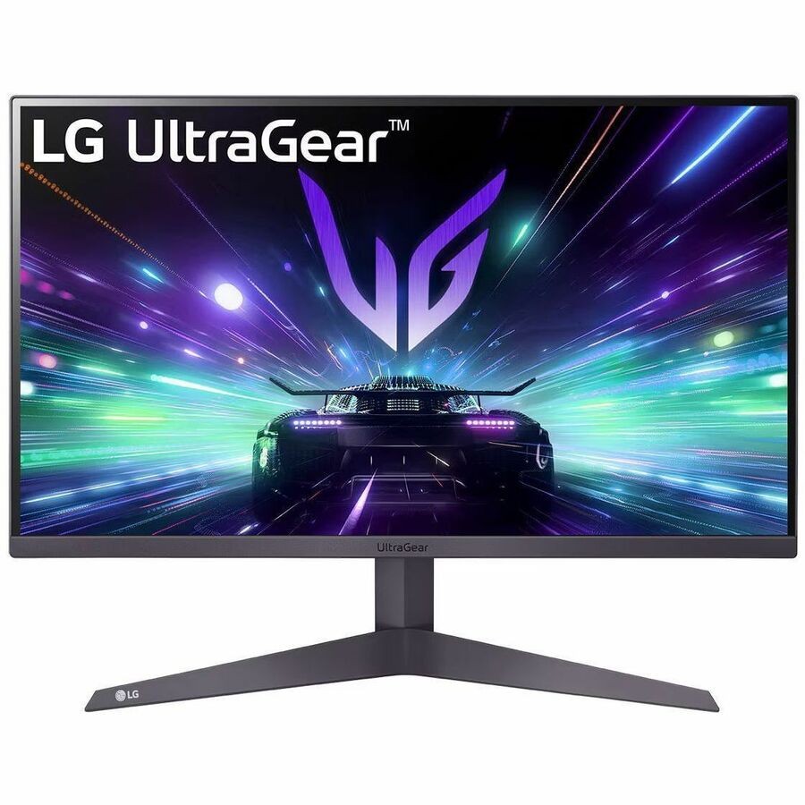 LG 24GS50FX-B 24" Class Gaming LCD Monitor - 16:9 - Purple Gray