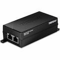 TRENDnet Gigabit PoE+ Injector, TPE-114GI, Supplies PoE (15.4W), PoE+(30W), Network A PoE Device Up to 100m (328 ft), Plug & Play, NDAA & TAA Compliant, Black