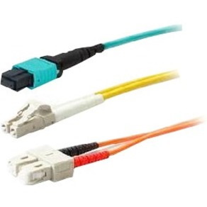 AddOn LC Female to SC Female SMF OS1 Simplex Fiber Optic Adapter