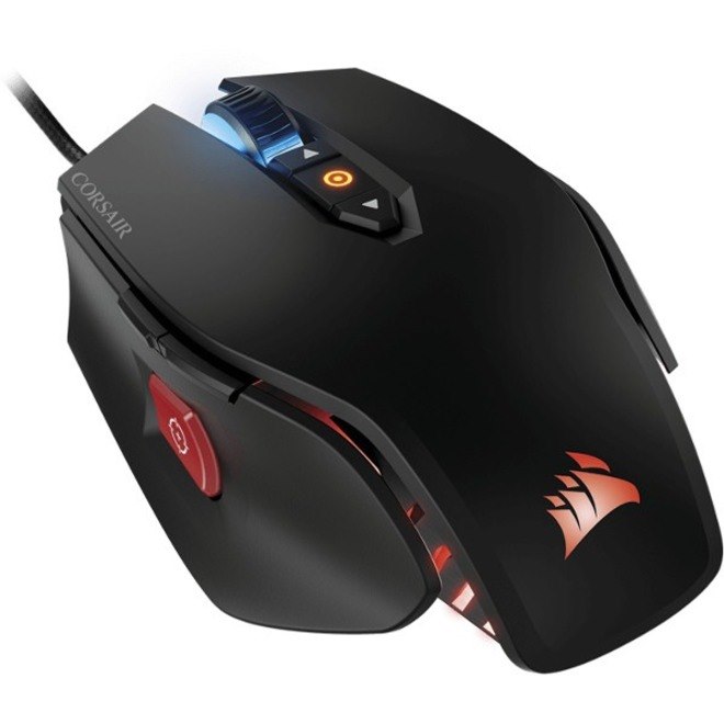Corsair M65 PRO RGB Gaming Mouse - USB 2.0 - Optical - 8 Button(s) - Black
