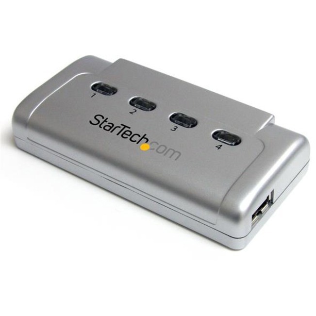 StarTech.com 4-to-1 USB 2.0 Peripheral Sharing Switch