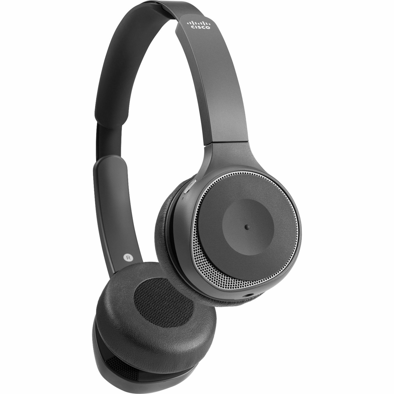 Cisco HS-WL-730 Wired/Wireless Over-the-head, Over-the-ear Stereo Headset - Carbon Black