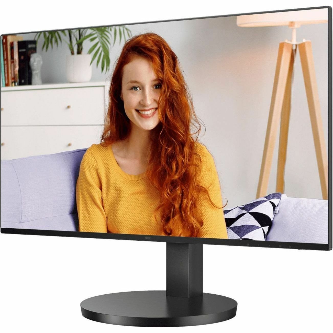 AOC 24B3CF2 24" Class Full HD LED Monitor - 16:9 - Black