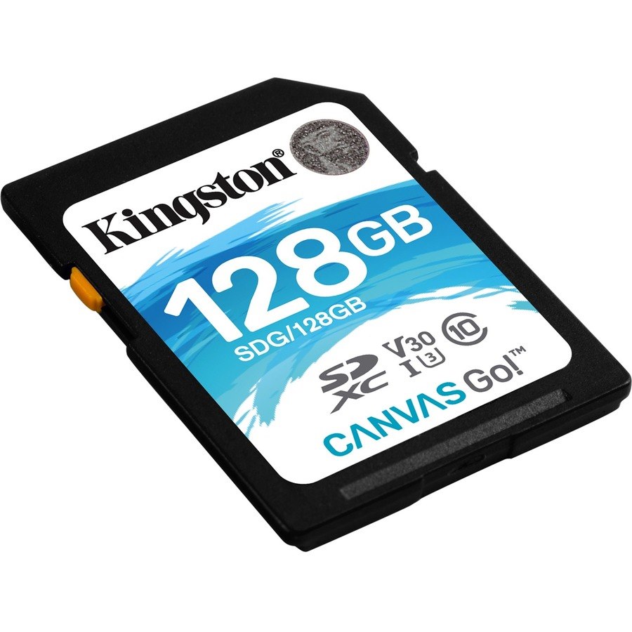 Kingston Canvas Go! 128 GB Class 10/UHS-I (U3) SDXC