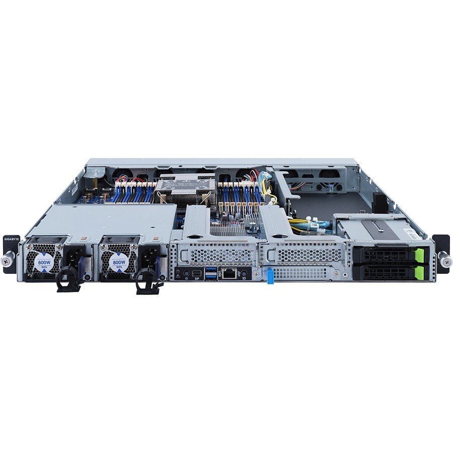 Gigabyte E162-220 Server Barebone System - 1U Rack-mountable - Socket LGA-4189 - 1 x Processor Support