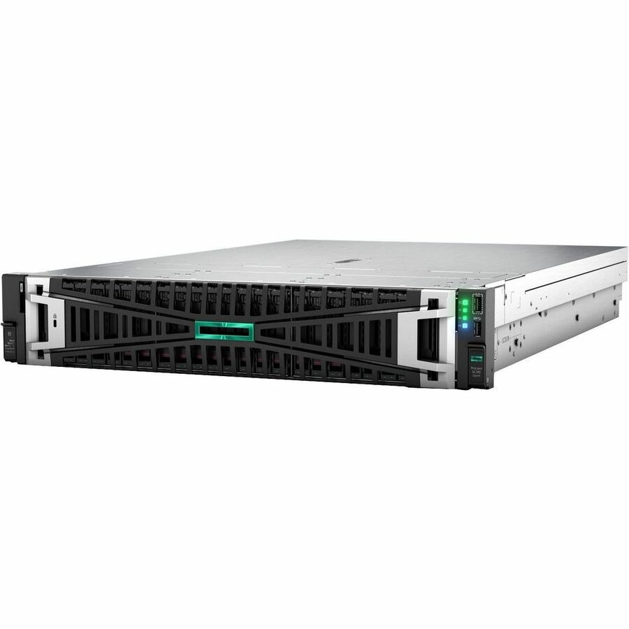 HPE ProLiant DL385 G11 2U Rack Server - 1 EPYC 9124 3 GHz - 32 GB RAM - 12Gb/s SAS Controller