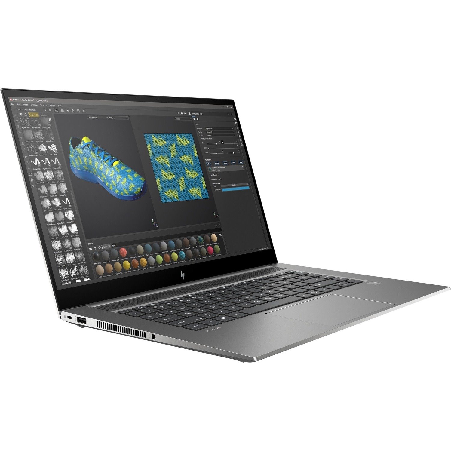 HP ZBook Studio G7 15.6" Mobile Workstation - Full HD - 1920 x 1080 - Intel Core i7 10th Gen i7-10750H Hexa-core (6 Core) 2.60 GHz - 16 GB Total RAM - 512 GB SSD