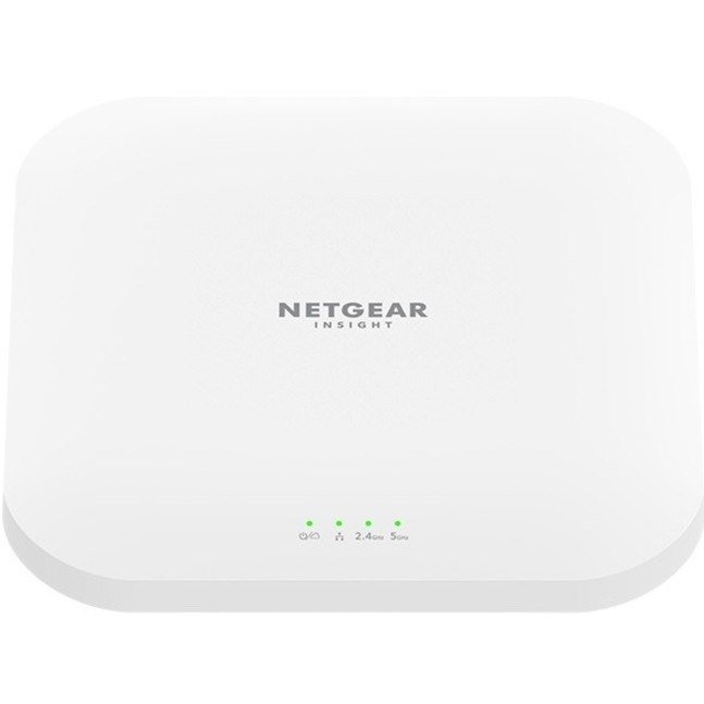 Netgear WAX620 Dual Band IEEE 802.11 a/b/g/n/ac/ax/i 3.60 Gbit/s Wireless Access Point - Indoor