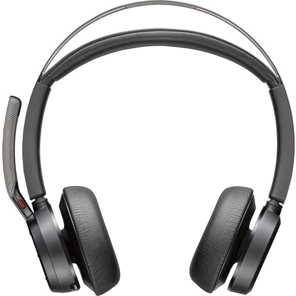 Poly Voyager Focus 2 Wired/Wireless On-ear, Over-the-head Stereo Headset - Black