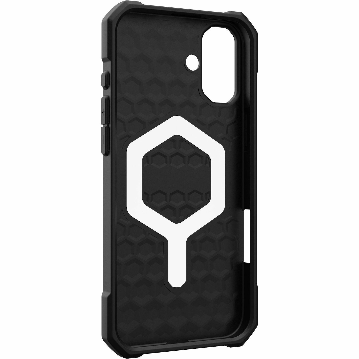 Urban Armor Gear Essential Armor Case for Apple iPhone 16 Plus Smartphone - Hex Pattern - Black