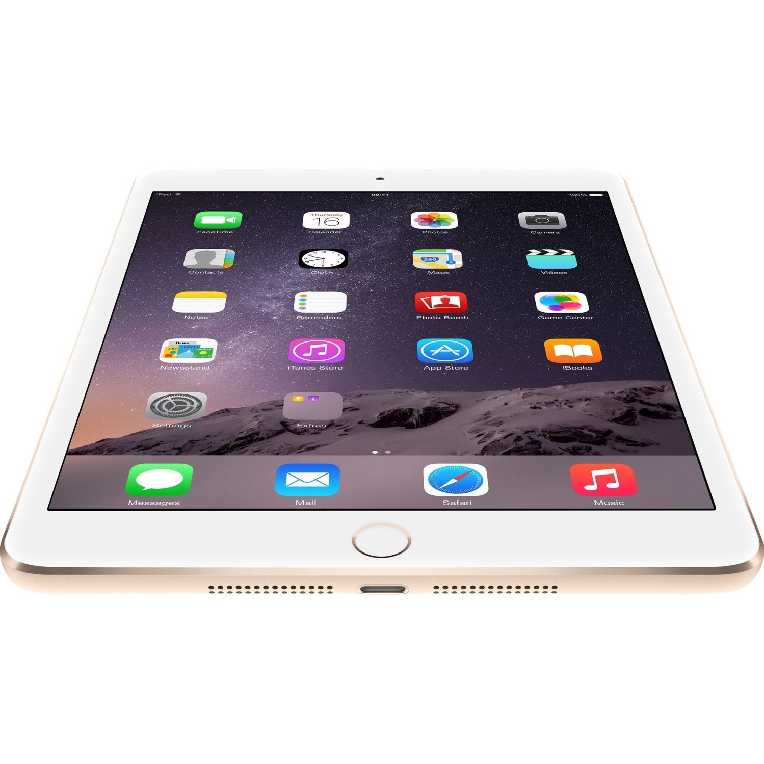 Apple iPad mini 3 Tablet - 7.9" - Apple A7 - 128 GB Storage - iOS 8 - Gold - Refurbished