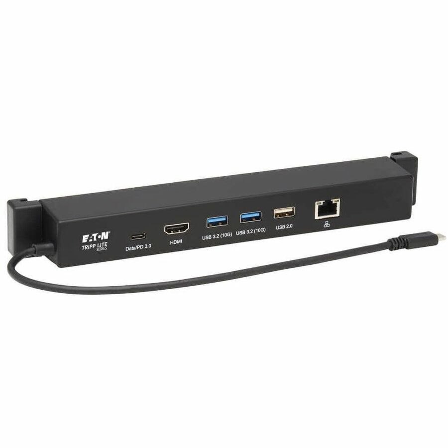 Eaton Tripp Lite Series USB-C Dock for Microsoft Surface - 4K HDMI, USB 3.x Gen 2 (10Gbps) and USB 2.0 Hub Ports, GbE, 100W PD Charging, Black