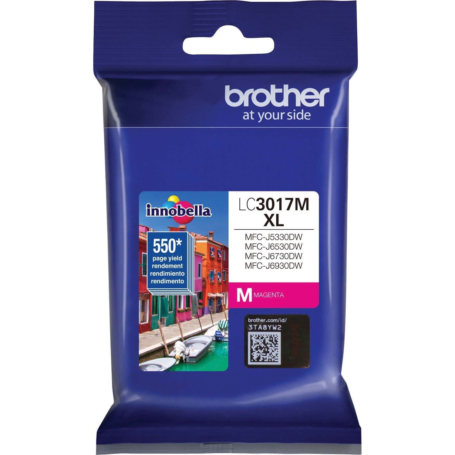 Brother Innobella LC3017MS Original High Yield Inkjet Ink Cartridge - Magenta - 1 / Pack