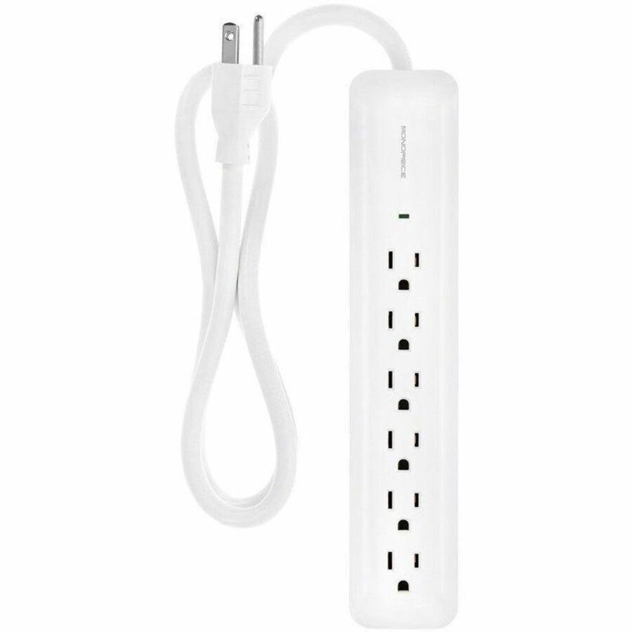Monoprice 9198 6-Outlets Surge Suppressor/Protector
