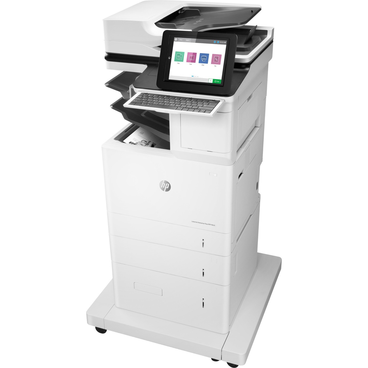 HP LaserJet Enterprise M635z Laser Multifunction Printer - Monochrome