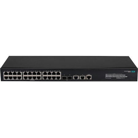 HPE FlexNetwork 5140 EI 26 Ports Manageable Layer 3 Switch - Gigabit Ethernet, 10 Gigabit Ethernet - 10/100/1000Base-T, 10GBase-X, 10GBase-T
