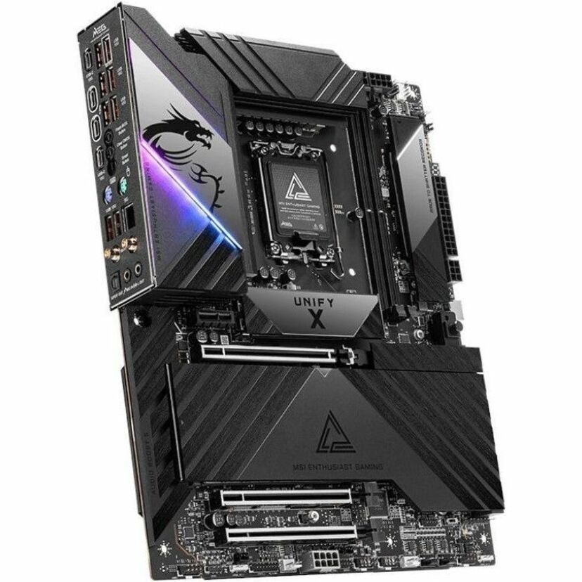 MSI MEG Z890 UNIFY-X Gaming Desktop Motherboard - Intel Z890 Chipset - Socket LGA-1851 - ATX