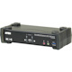 ATEN 2-Port USB 3.0 4K DisplayPort MST KVMP Switch (Cables Included)-TAA Compliant