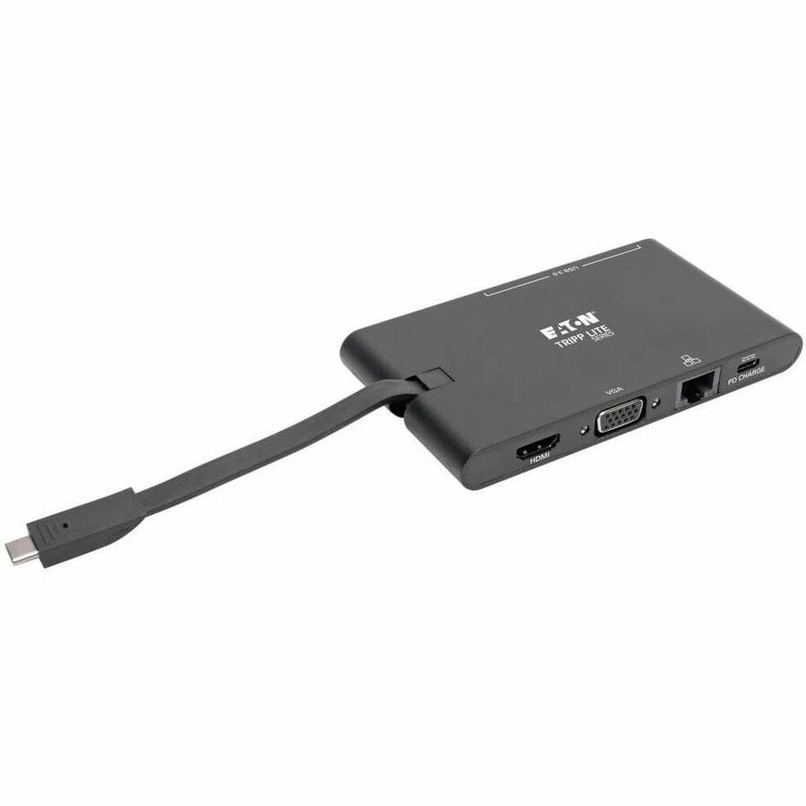 Tripp Lite by Eaton U442-DOCK3-B USB 3.0 Type C Docking Station for Notebook/Tablet PC/Desktop PC/Smartphone - 100 W