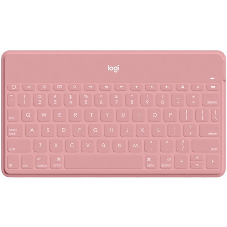 Logitech Keys-To-Go Keyboard - Wireless Connectivity - Blush