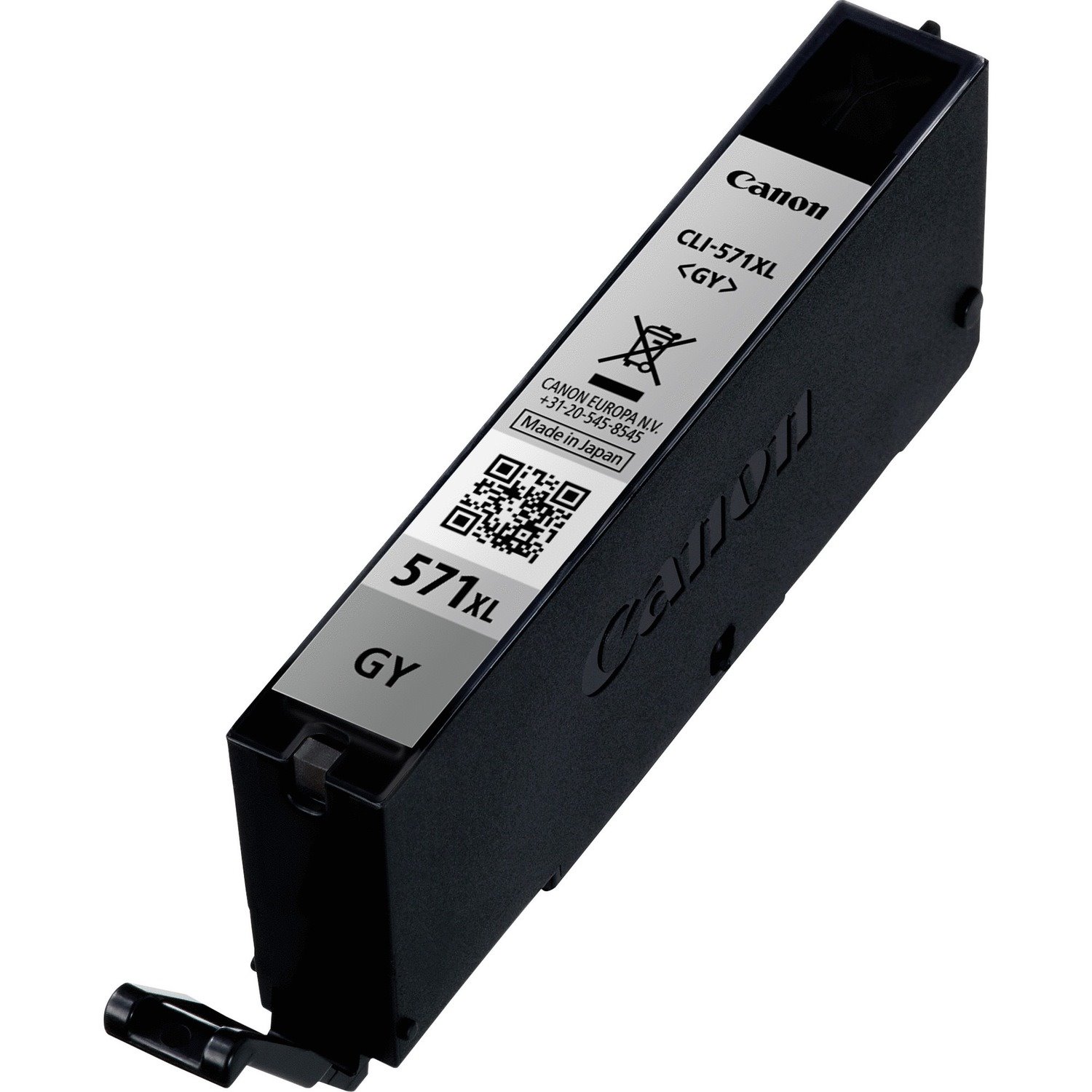 Canon CLI-571GY XL Original High Yield Inkjet Ink Cartridge - Grey - 1 / Pack