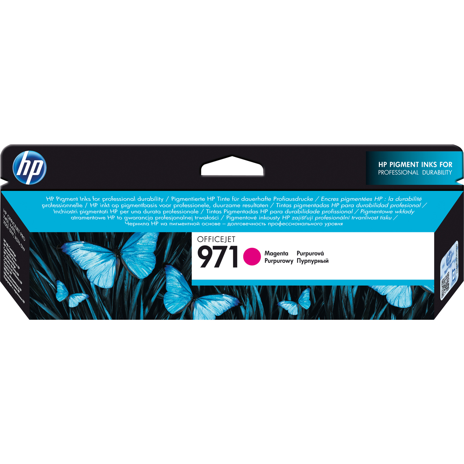 HP 971 Original Standard Yield Inkjet Ink Cartridge - Magenta Pack