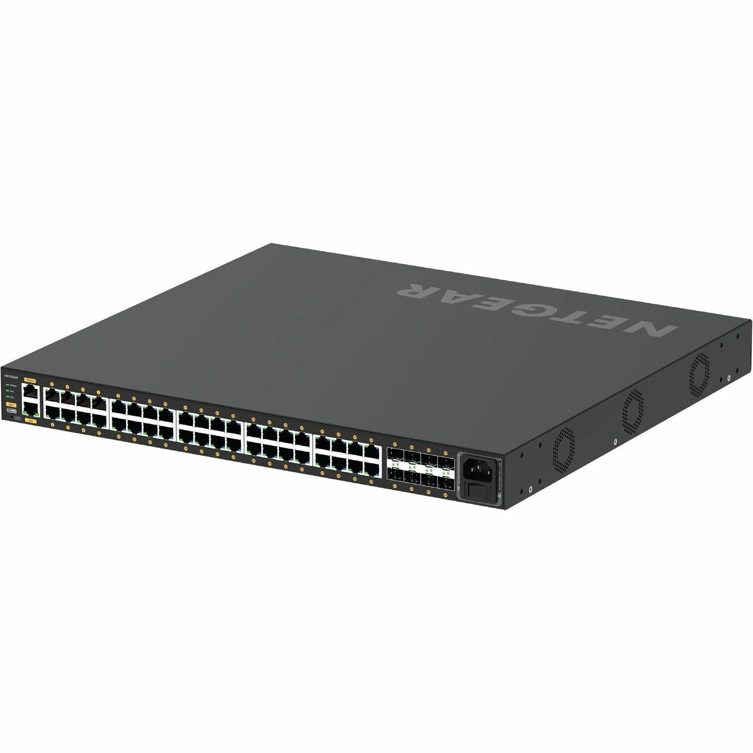 Netgear AV Line M4250 M4250-40G8F-PoE+ 40 Ports Manageable Ethernet Switch - Gigabit Ethernet, 10 Gigabit Ethernet - 10/100/1000Base-T, 10GBase-X, 1000Base-X