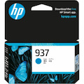 HP 937 Original Standard Yield Inkjet Ink Cartridge - Cyan - 1 Pack