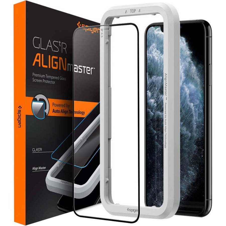Spigen Schermbeschermer Doorzichtige Schermbeschermer Mobiele telefoon/Smartphone Apple 1 Stuk(S) - Agl00114
