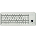 CHERRY G84-4400 Keyboard - Cable Connectivity - PS/2 Interface - Trackball - English (UK) - Light Grey