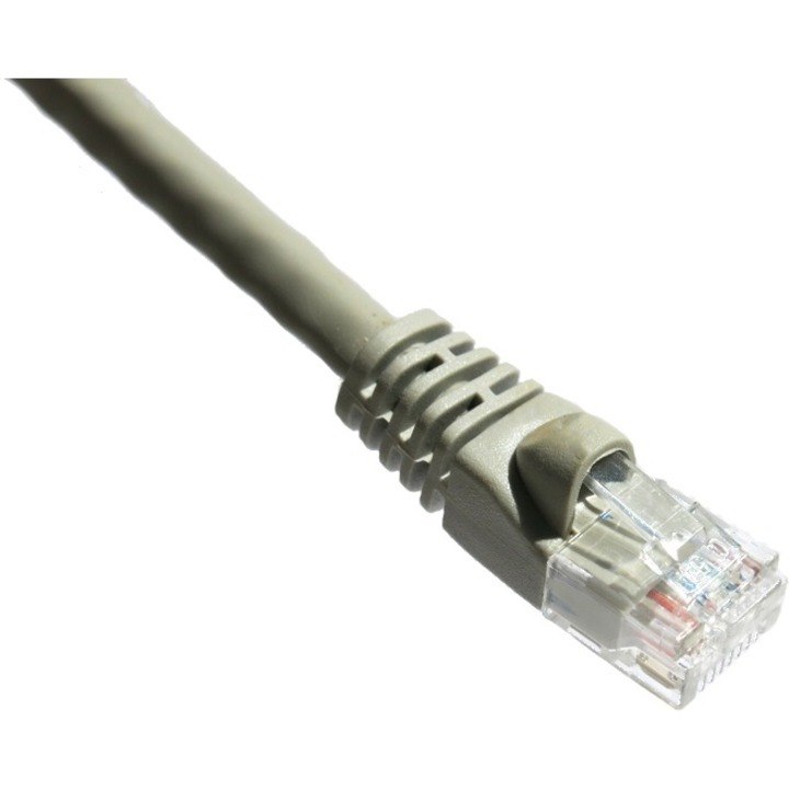 Axiom 12FT CAT5E 350mhz Patch Cable Molded Boot (Gray)