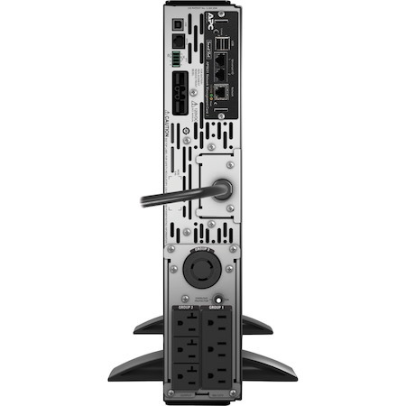 APC Smart-UPS X, Line Interactive, 2000VA,Rack/tower convertible 2U, 100V-127V, 3x 5-15R+3x 5-20R+1x L5-20R NEMA,NMC,Extended runtime,10 Ft input cord