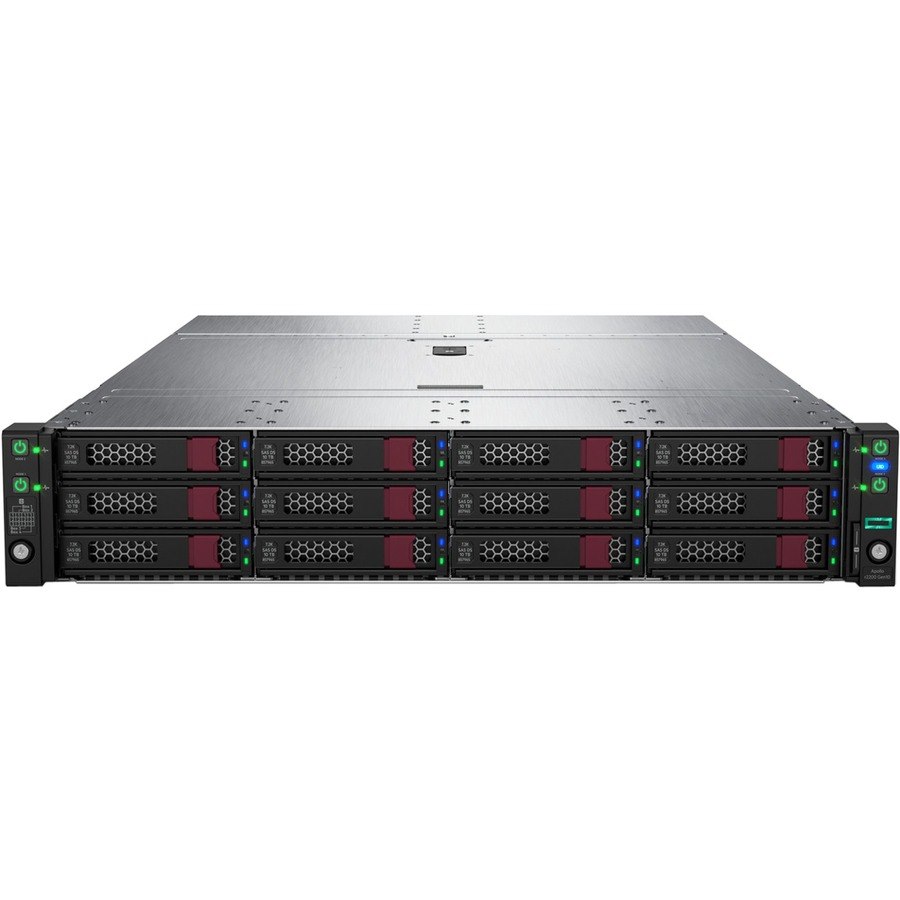 HPE ProLiant XL170r G10 1U Blade Server - 2 Xeon Silver 4208 2.10 GHz - 64 GB RAM - 36 TB HDD - (3 x 12TB) HDD Configuration - 1.84 TB SSD - (1 x 1.6TB, 2 x 240GB) SSD Configuration - Serial ATA Controller