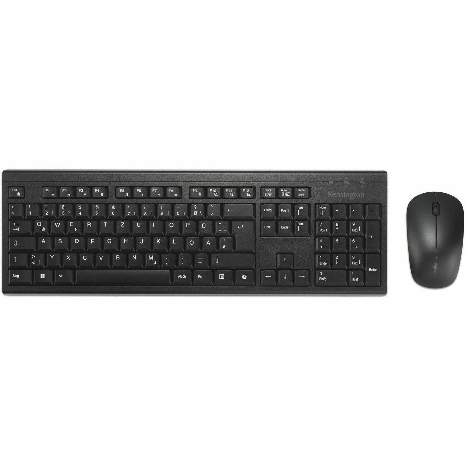Kensington KM270 Eq Rechargeable Wireless Keyboard& Mouse Set Set - German