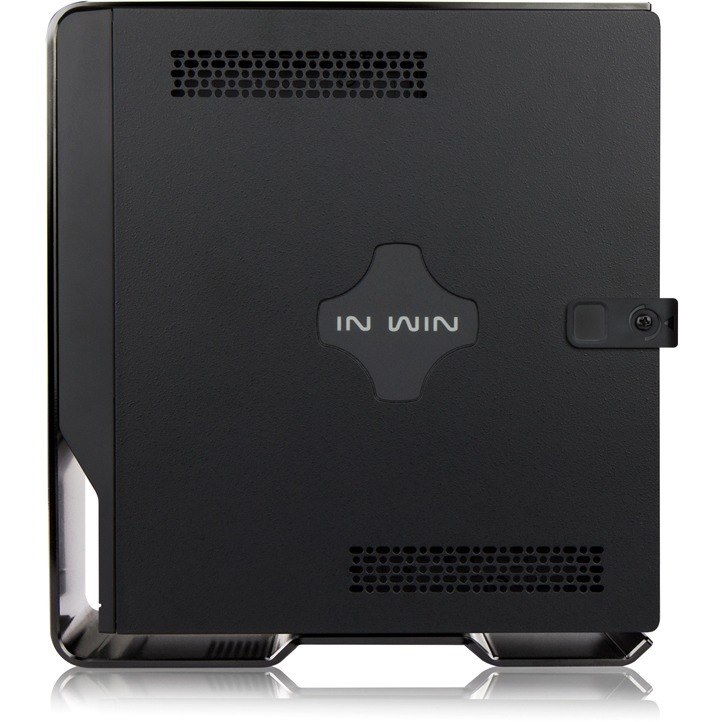 In Win Chopin Computer Case - Mini ITX Motherboard Supported - Mini-tower - Mesh, Aluminium, SECC - Black