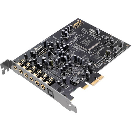 Sound Blaster Sound Board - 24 bit DAC Data Width - 7.1 Sound Channels - Internal